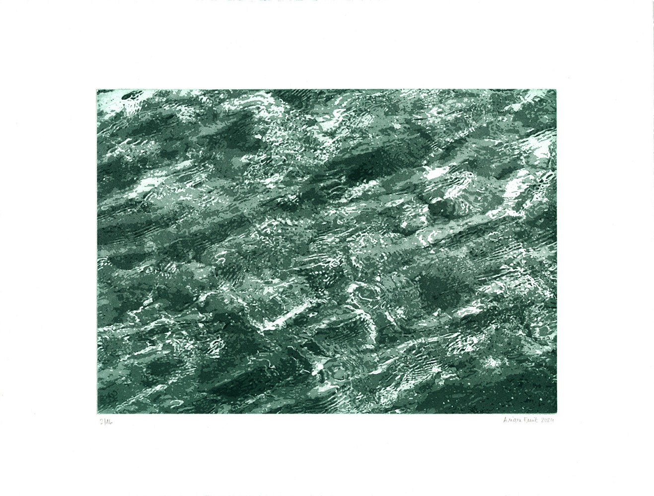 Flaque A2 | Aquatinte
30x40 cm, 2024
