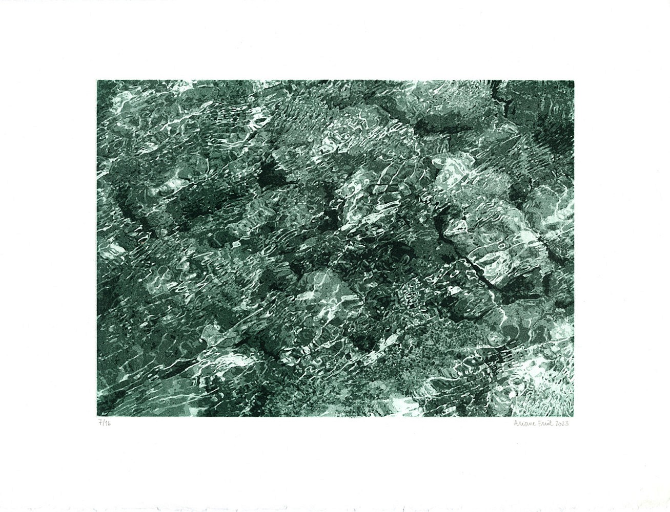 Flaque B4 | Aquatinte
30x40 cm, 2023