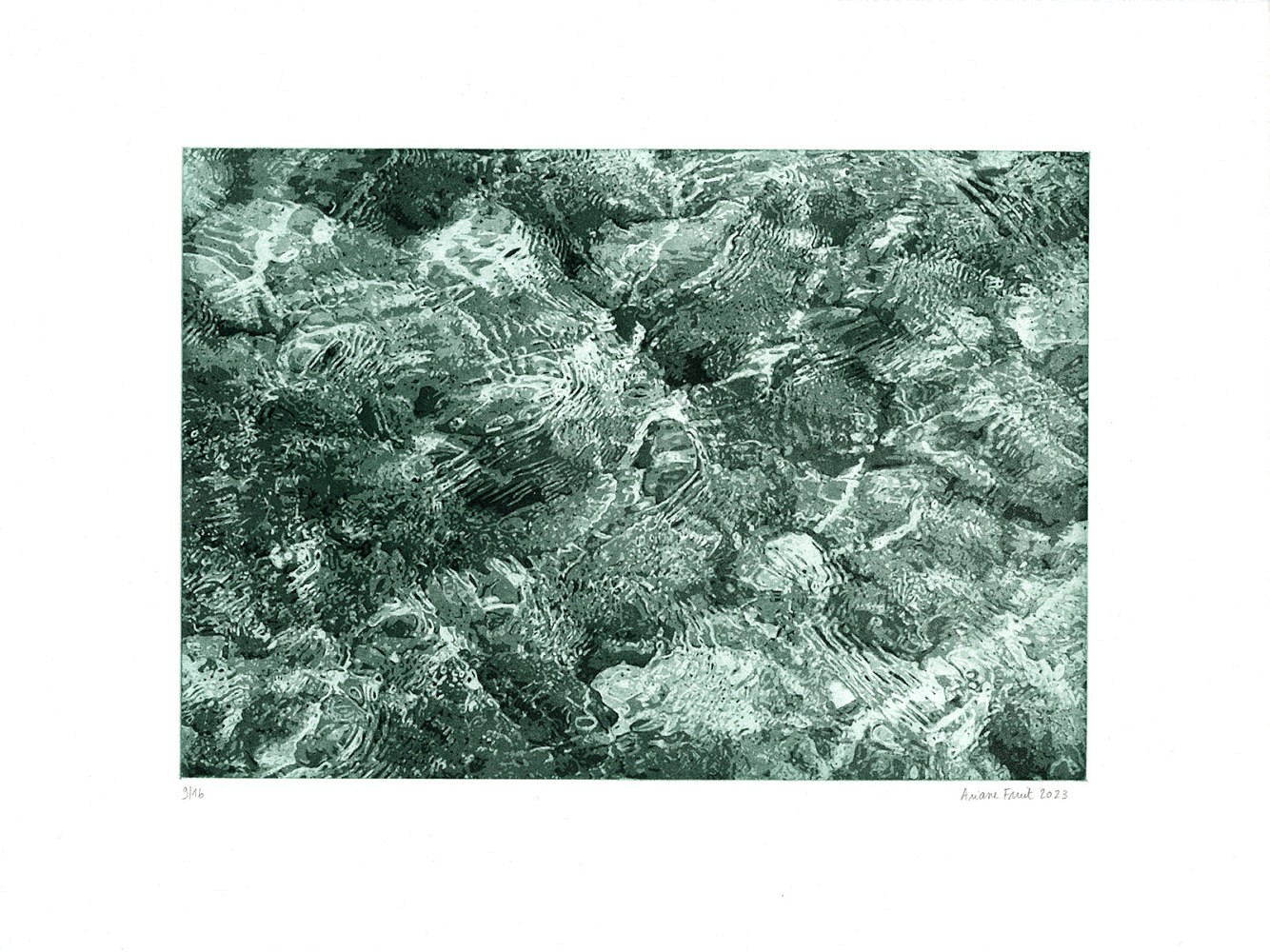 Flaque C3 | Aquatinte
30x40 cm, 2023