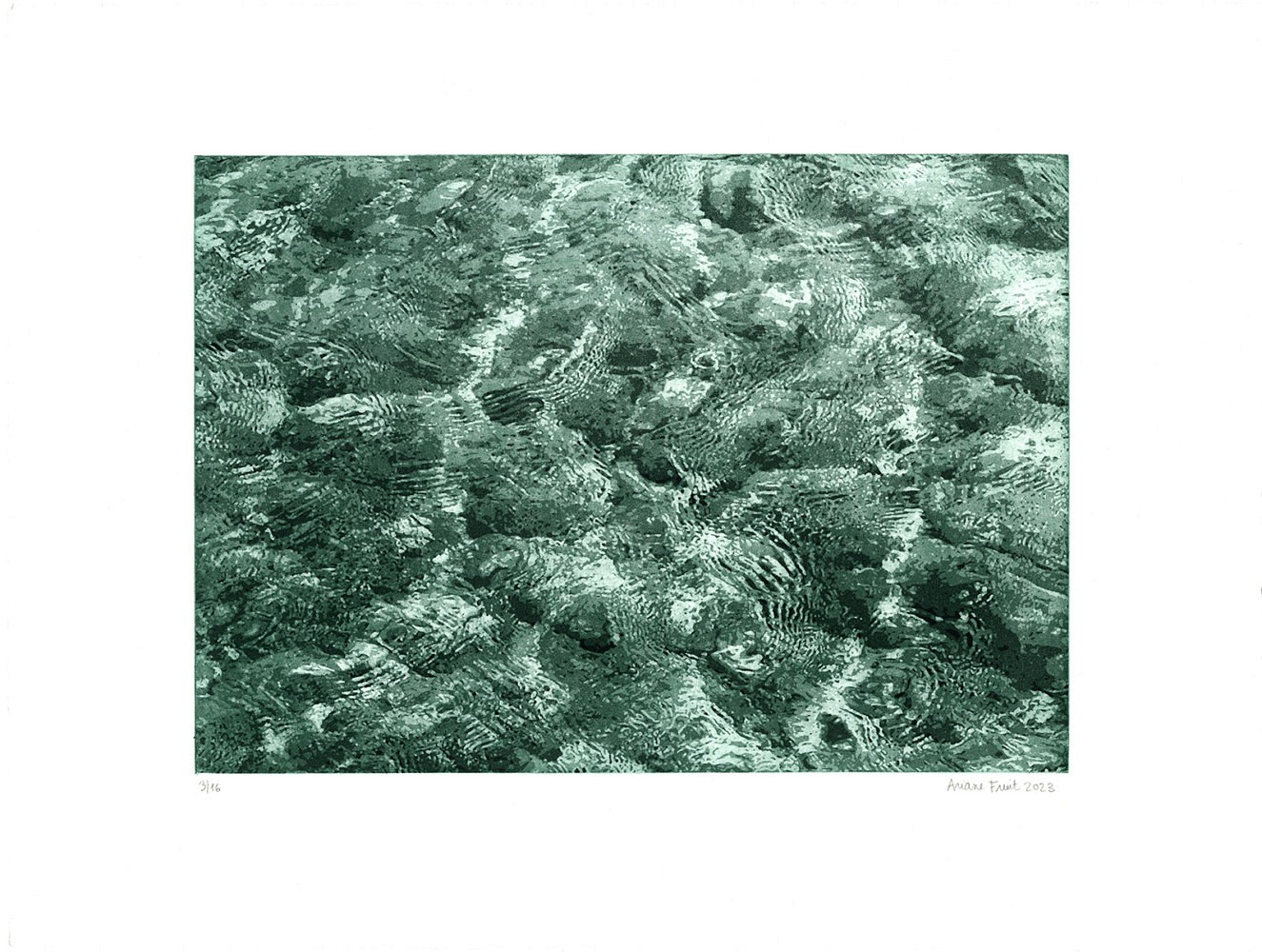 Flaque C2 | Aquatinte
30x40 cm, 2023