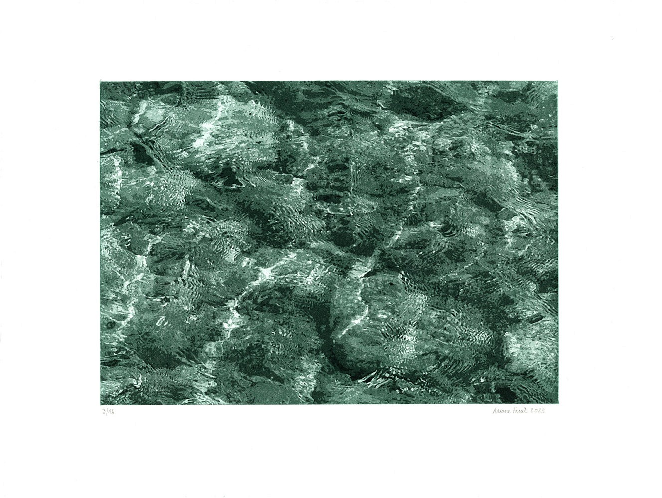 Flaque D2 | Aquatinte
30x40 cm, 2023