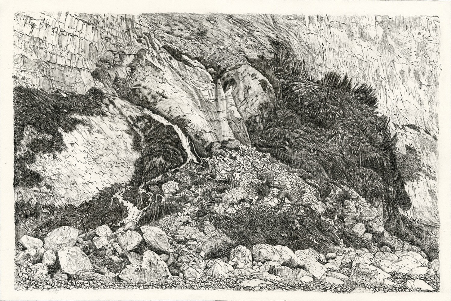 Grainval | Crayon carbone
40x60 cm, 2023