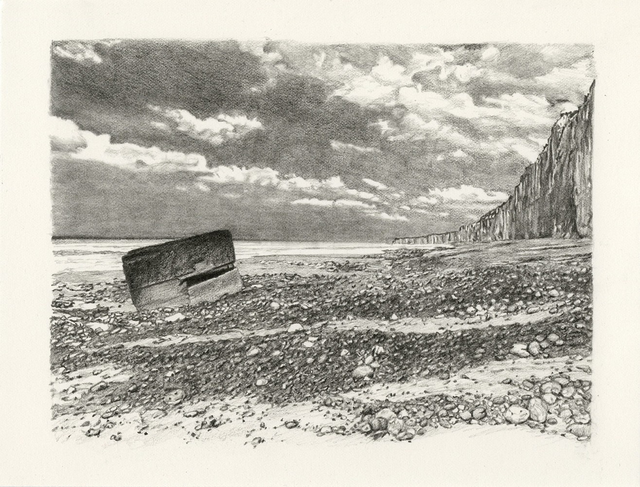 Veules-les-Roses | Crayon graphite
15x20 cm, 2024