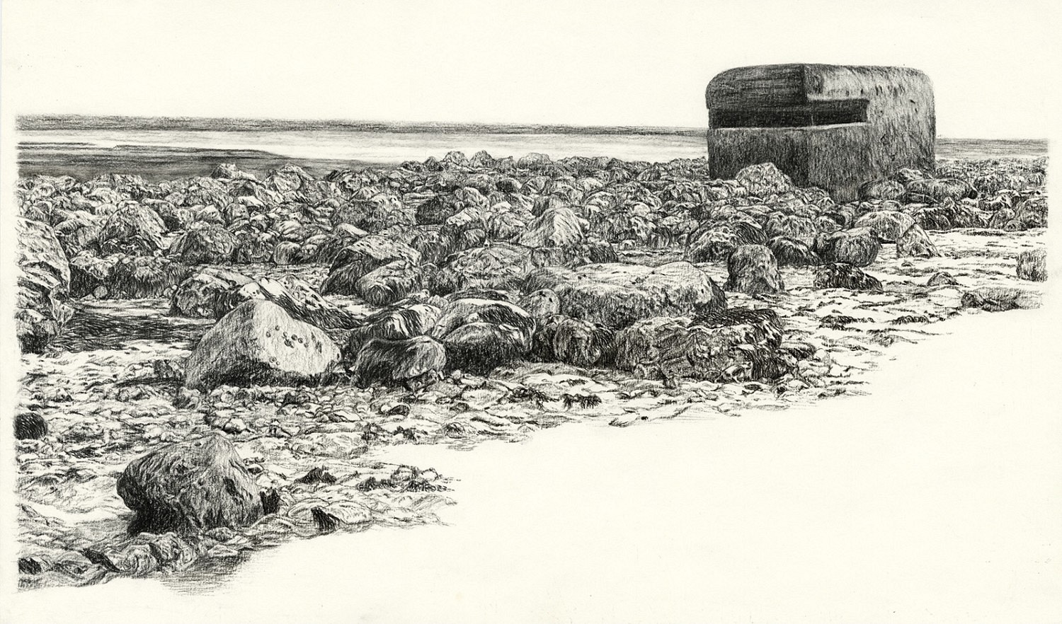 Dieppe | Fusain
30x50 cm, 2022